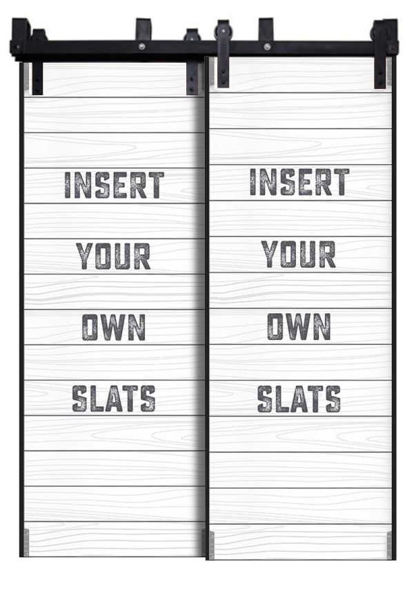 Bypassing Barn Doors Rustica